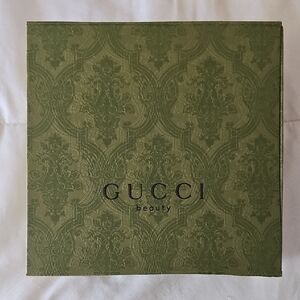 Gucci Beauty Green Embossed Box